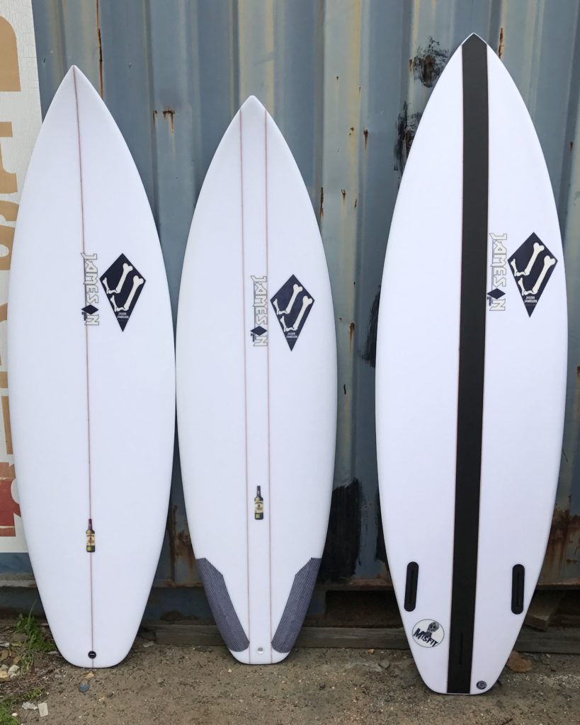 サーフボード JAMESON Surfboards Misfit 5.11-